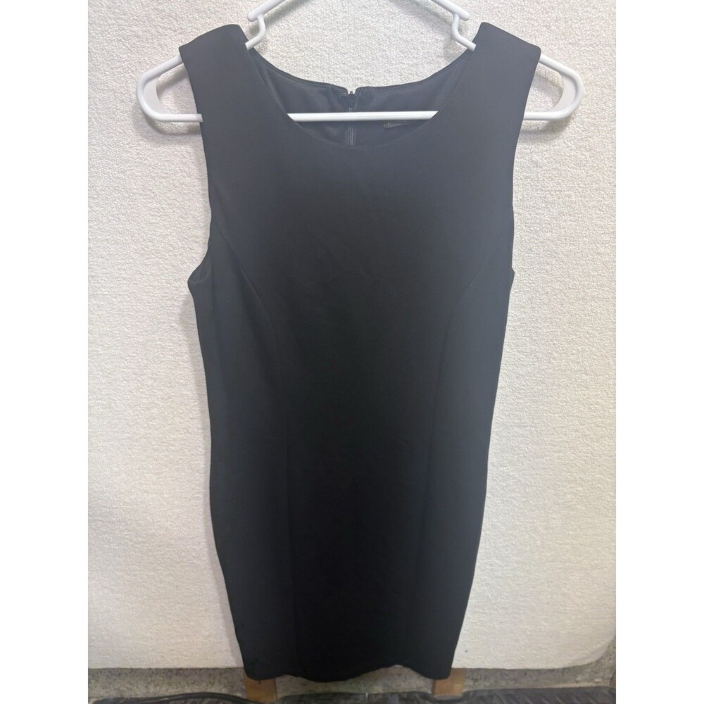 J McLaughlin Shift Dress Bodycon Stretch Size M Back Zip EUC